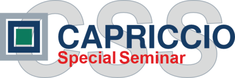 Logo of the Capriccio Special Seminar: Abbreviation CSS next to the the Capriccio Logo together with the complete term "Capriccio Special Seminar"