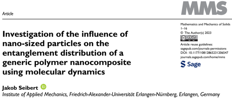 New Paper in Mathematics and Mechanics of Solids!