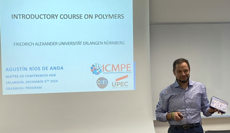 Visit of Prof. Agustín Ríos from ICMPE